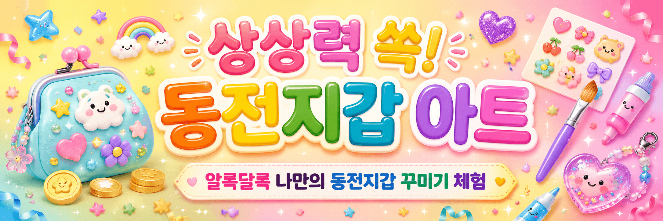 상상력 쏙! 동전지갑 아트