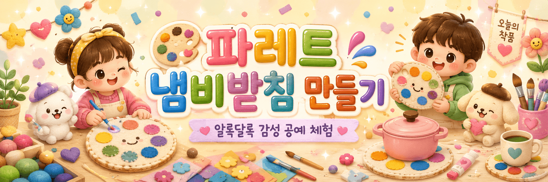 파레트 냄비받침 만들기