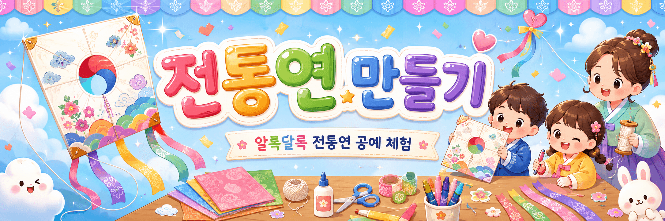 전통연 만들기